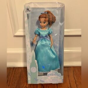Disney Store Peter Pan Wendy Doll - Blue